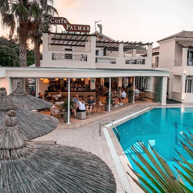 Corfu Palmar Hotel Sidárion Exteriör bild